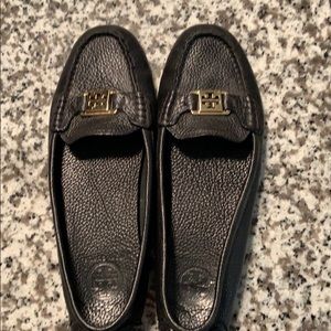 Tory Burch Kendrick Tumbled leather Driving Loafer